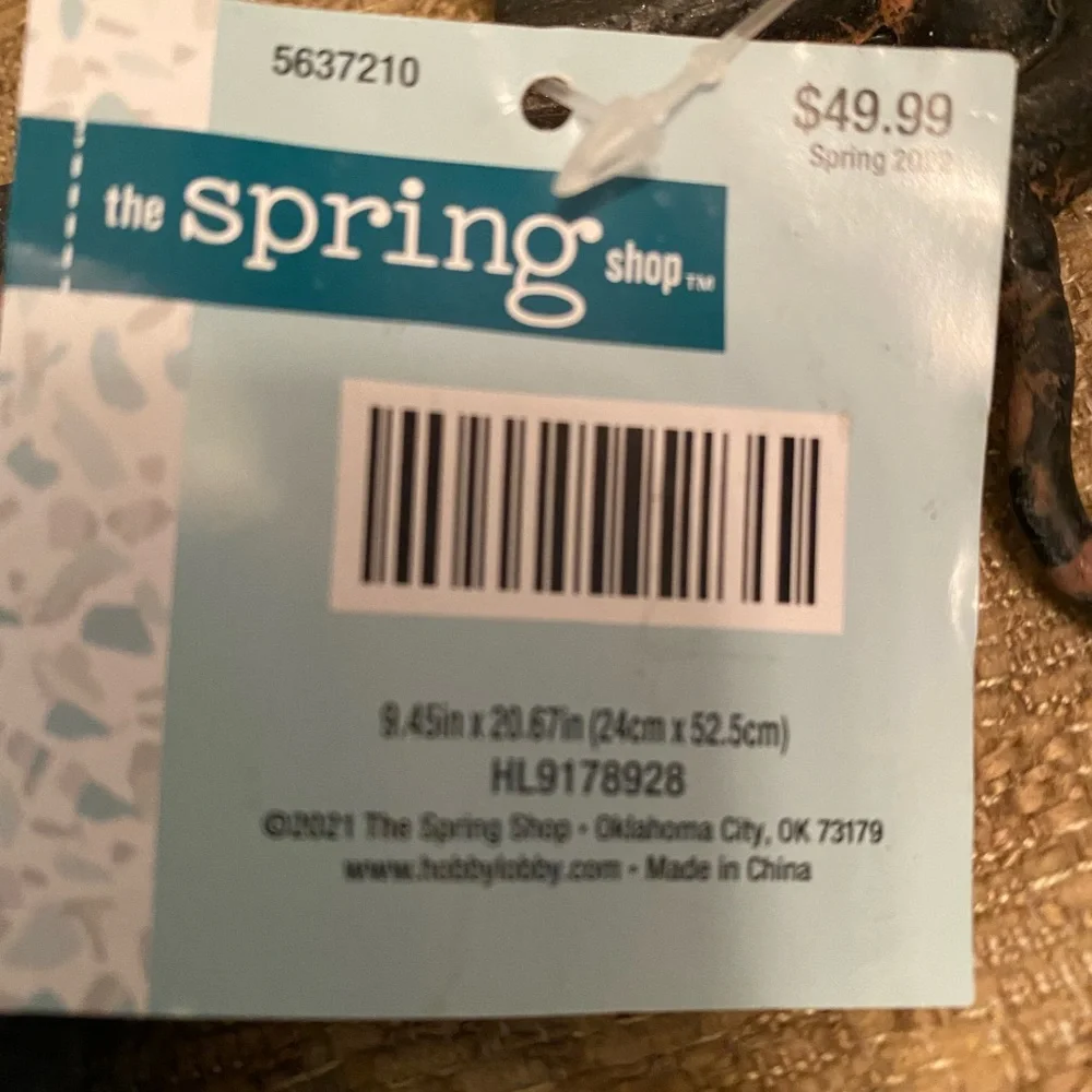 Cast iron Cow Corner Bracket Hanger NWT